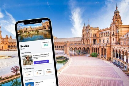 Seville Exploration Game and City Tour on your Phone