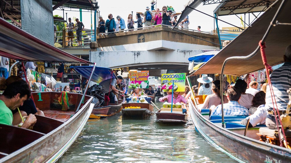 Floating Market & Maeklong Railway Market