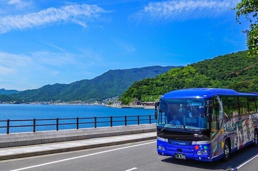 Island Tour Bus: A one-day tour of Shodoshima's popular tourist spots