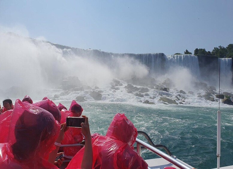 Picture 3 for Activity Niagara: Behind Falls Tour with Boat & Skylon Tower