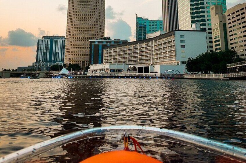 Clear Kayaking Glow Tour in Tampa Riverwalk