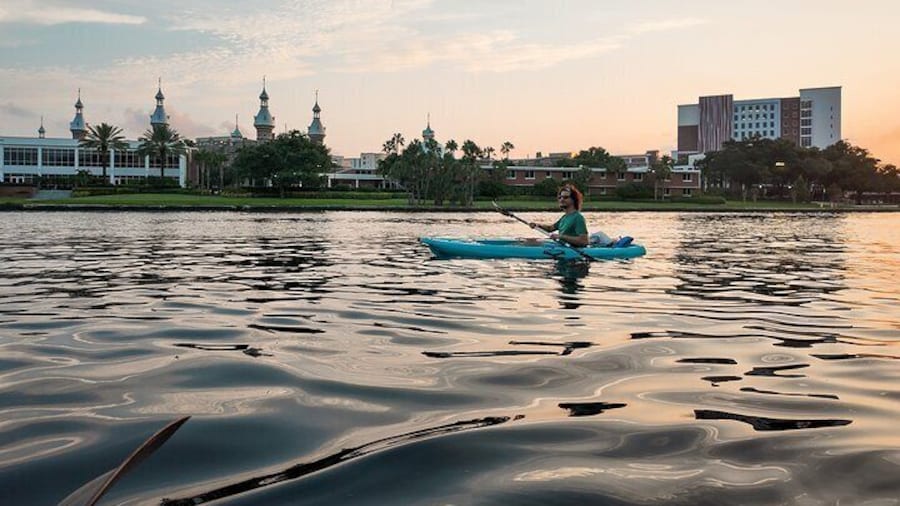 Clear Kayaking Glow Tour in Tampa Riverwalk