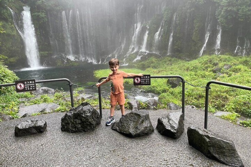 Private Tour to Shiraito Falls and Mount Fuji Heritage Centre