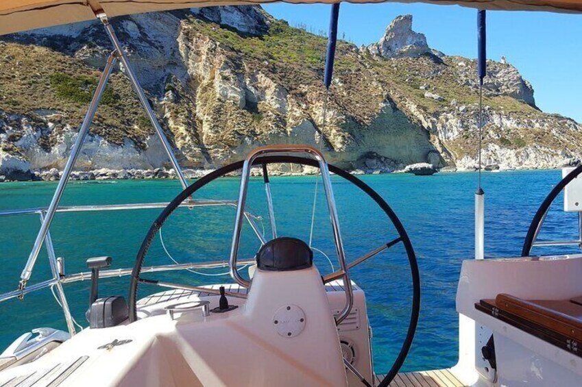 Half-Day Small-Group Sailing Tour of Cagliari Devil's Saddle