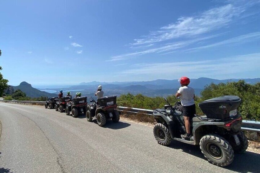 From Tortolì: ATV tour of the Golgo Plateau in Baunei