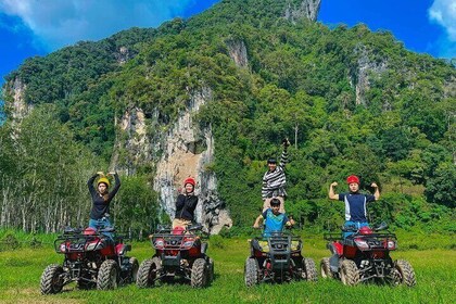 Krabi quad bike Extreme Experience with Transfer and Adventure