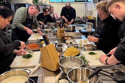 Clase de cocina en Lisboa con experiencia en el mercado
