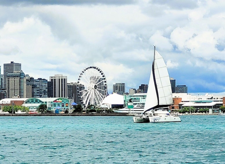 Picture 14 for Activity Chicago: Private Catamaran Sailing for up to 12 people