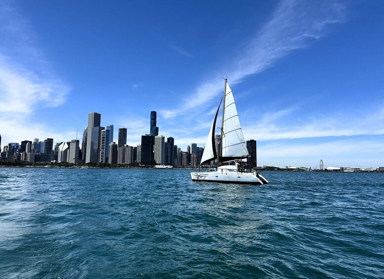 Picture 10 for Activity Chicago: Private Catamaran Sailing for up to 12 people