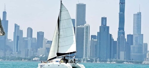 Chicago: Private Catamaran Sailing for up to 12 people