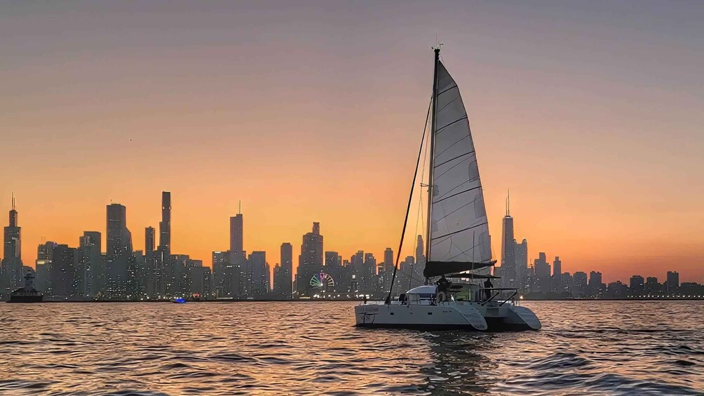 Picture 3 for Activity Chicago: Private Catamaran Sailing for up to 12 people