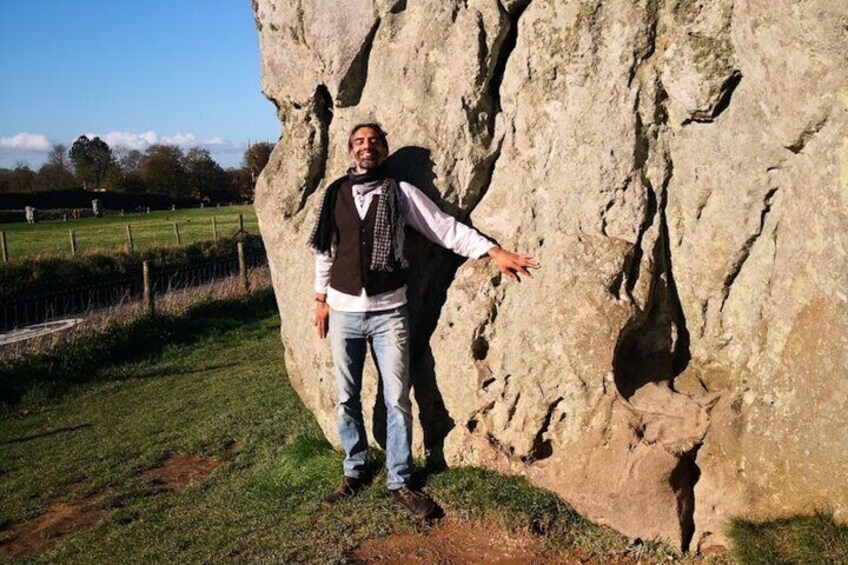 Connecting with the Avebury stones
