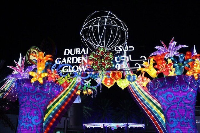 Dubai Garden Glow Entry Ticket