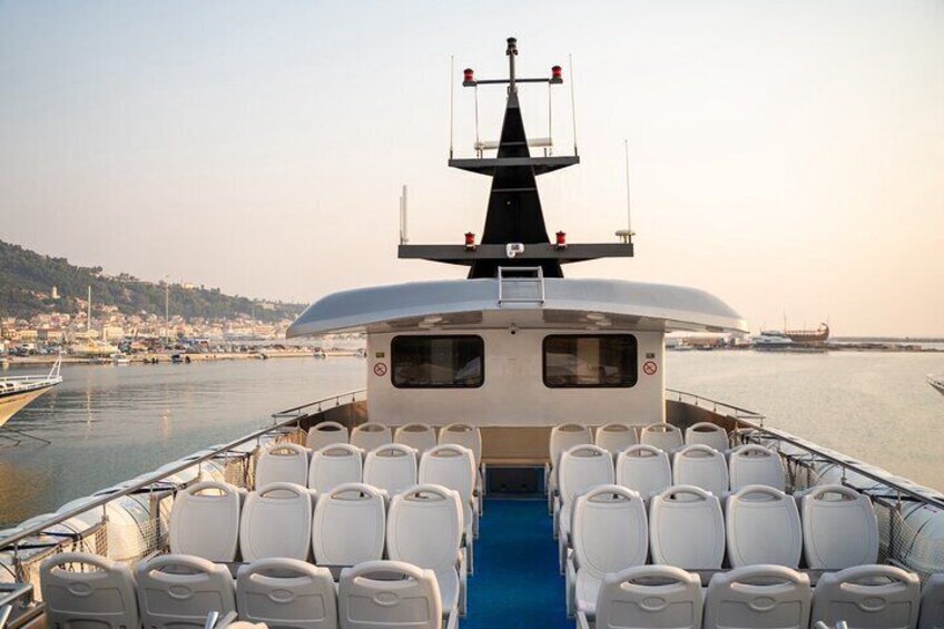 Luxury Boat Trip to Symi Island with Swimming at St. George Bay
