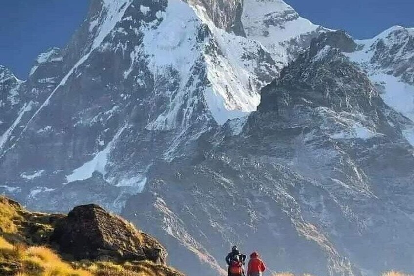 Mount Fishtail view from MBC