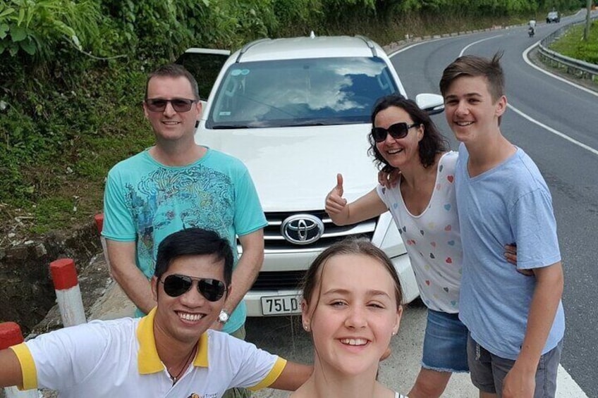 Hue to Hoi An Private Transfer: English Driver & Scenic Stops