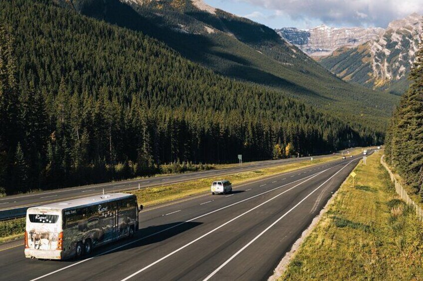 Banff Audio Guided Tour from Calgary