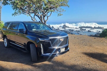 VIP Private Road to Hana Tour in Cadillac Escalade with Pickup