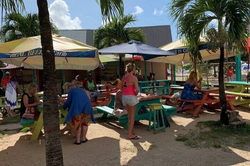 Esther's Bar great little Bar in the Grand Anse craft Ans spice market,you can enjoy a good rum punch at the same time enjoying the ambience of the beach.