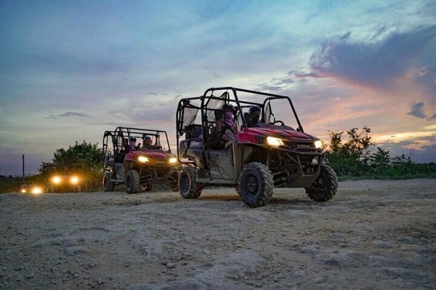 Beach Sunset and Taino Party in Buggy from Punta Cana