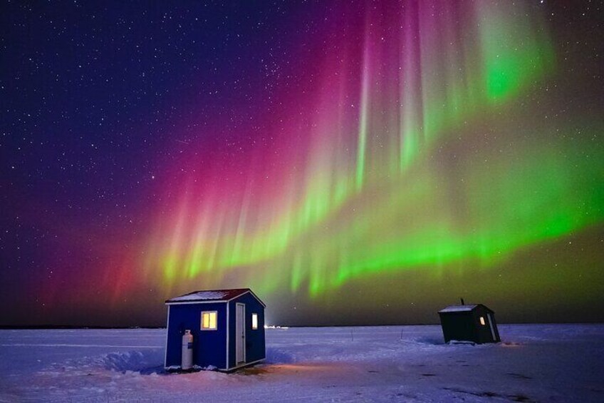 Arctic Ice Fishing Camp