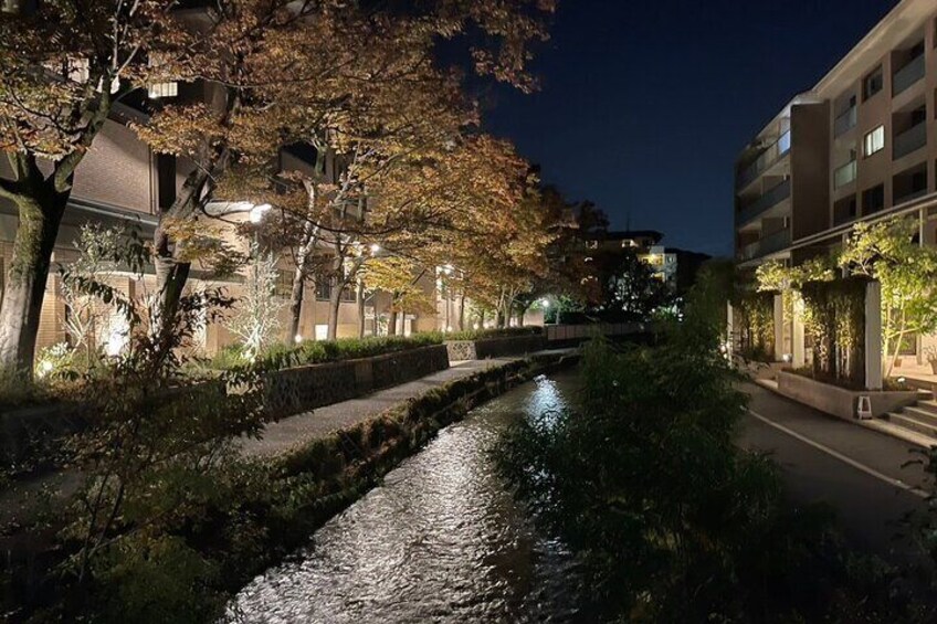 With someone you love: Illuminated Kyoto Tour by Bicycle