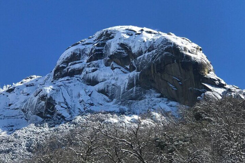 Moro Rock on a sunny winter day