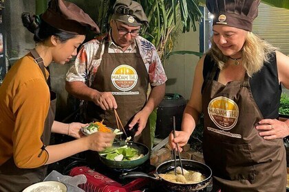 Hue Cooking Class Tour : Best Local Restaurants with Madam Thu