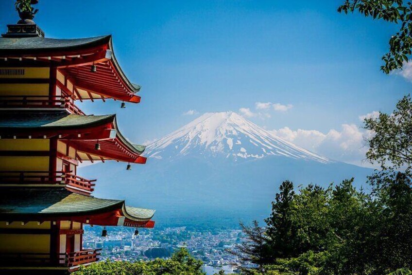 Private Tour of Mount Fuji with Kawaguchi Lake and Oshino Hakkai