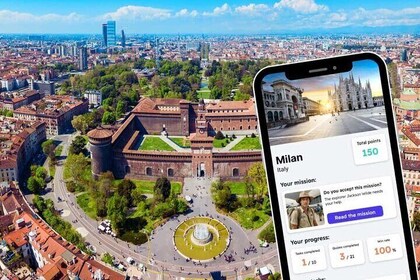 Milan Exploration Game and City Tour on your Phone