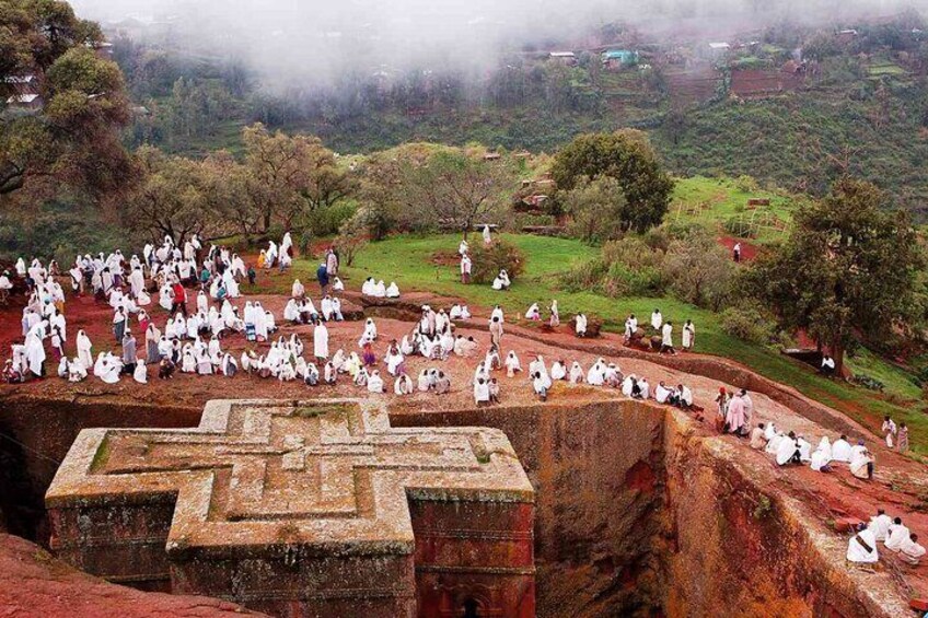 2 Days trip to Rock Hewn Churches of Lalibela