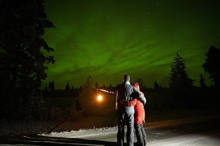 Rovaniemi: Private Nоrthern Lights Tour with Guaranteed Sightings