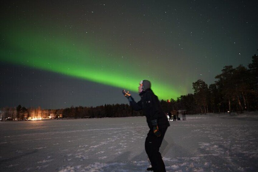 Rovaniemi: Private Nоrthern Lights Tour with Guaranteed Sightings