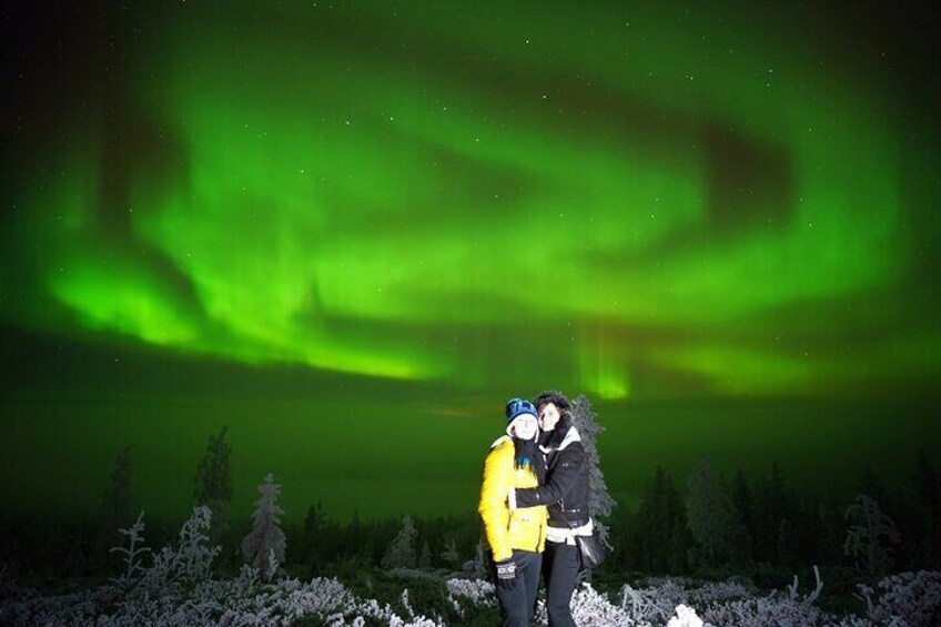 Rovaniemi: Private Nоrthern Lights Tour with Guaranteed Sightings