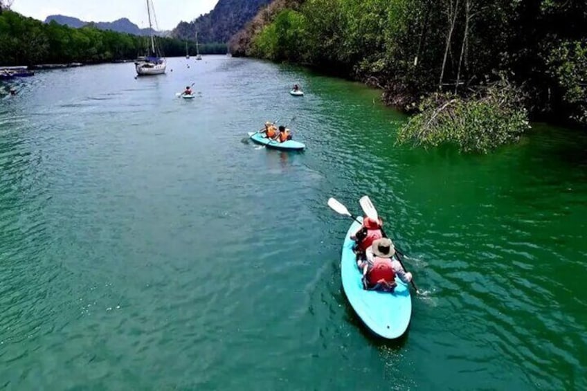 Guided Langkawi Sunset Kayaking Adventures With Hotel Transfers