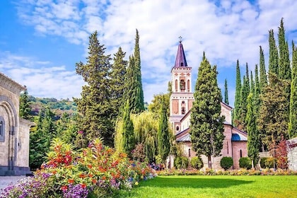 Kakheti, Stad van Liefde Sighnaghi Bodbe Klooster Tour Van Tbilisi