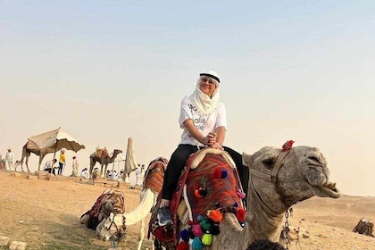 Camel Ride and Lunch and Quad Bike and Shopping Cairo Tour