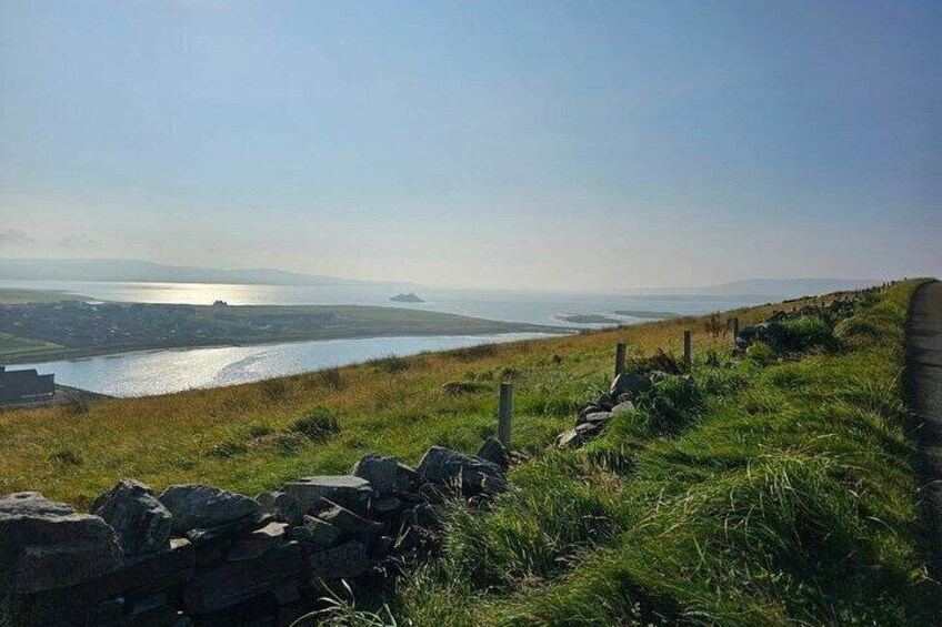 Brinkies Brae over Stromness