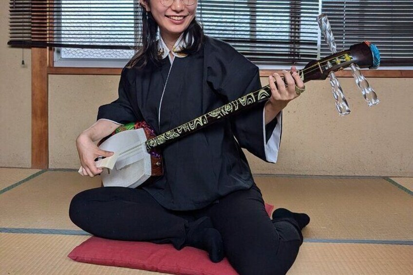 45min Shamisen Session in Kyoto