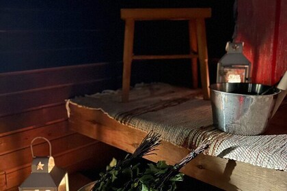 Private Sauna Experience, Dinner and Northern Lights