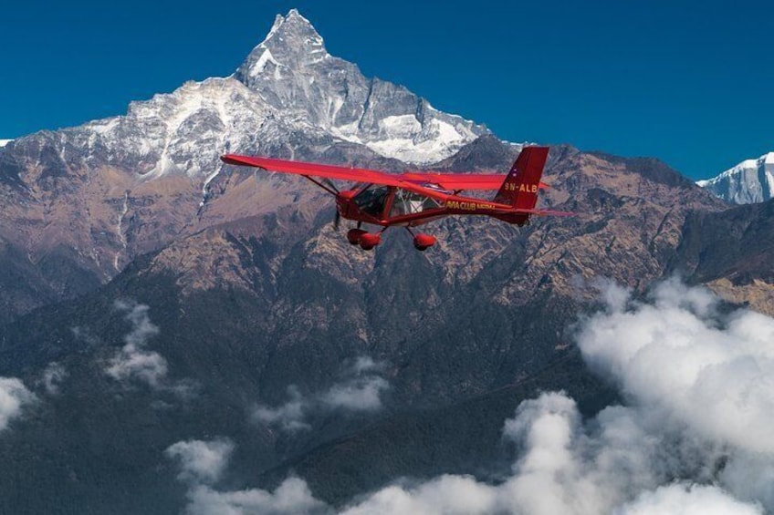 Twin peak of Fishtail