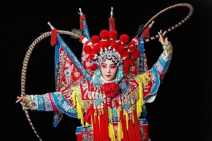 Beijing Opera Show in the Liyuan Theatre with guide and Transfer