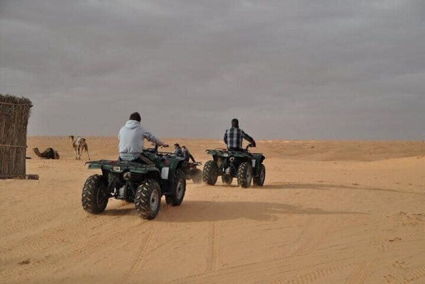 Private QUAD 2h30 on the Dunes Departure Douz