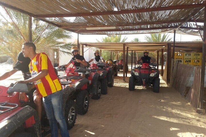 Private QUAD 2h30 on the Dunes Departure Douz