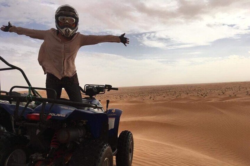 40 Minutes Private Quad on the Dunes in Douz