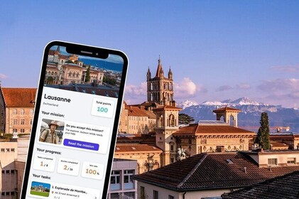 Lausanne Exploration Game and City Tour on your Phone