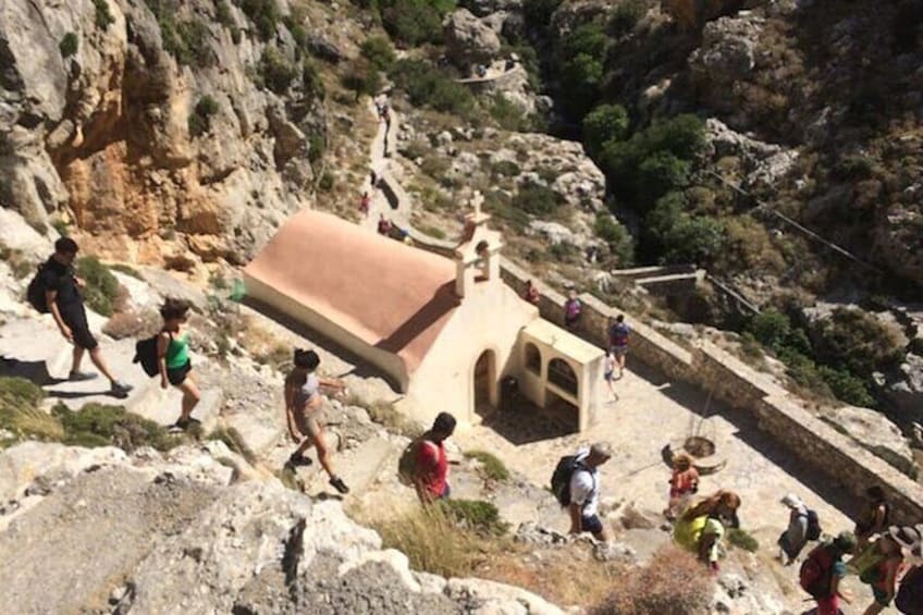 Crete Private Tour to Kourtaliotiko Gorge Canyoning