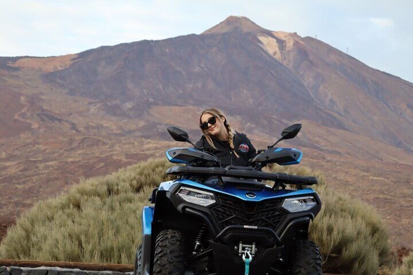 Teide Sunset Quad Tour Volcano with Local Tapas