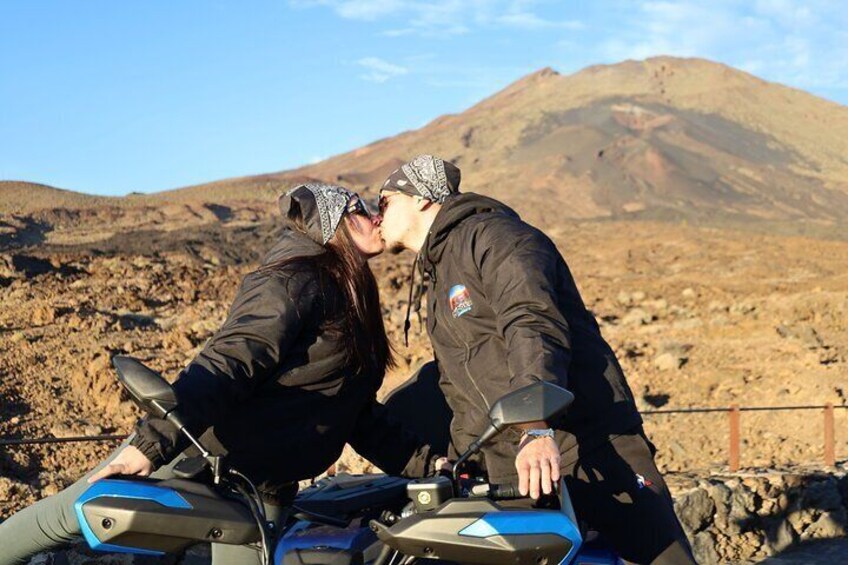Teide Sunset Quad Tour Volcano with Local Tapas