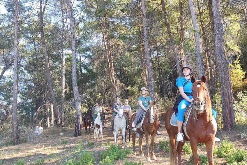 Horse Riding Tour at Taurus Mountains with Roundtrip Transfer